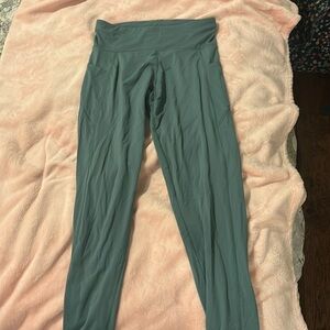 sea green leggings full length